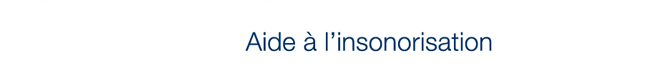 Groupe ADP - Aide insonorisation